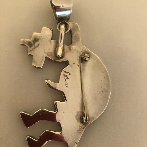 Kokopelli pendant/pin - Picture 8 of 12